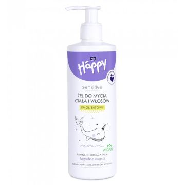 Bella happy prausimosi gelis kūdikiams ir vaikams su emolientais 2-in-1 400ml