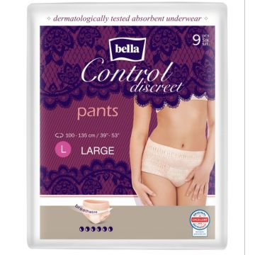 Autiņbikses Bella Control Discreet Pants