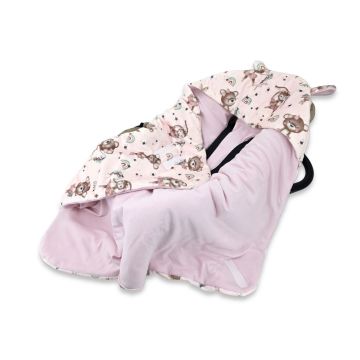 Autokrēsliņa guļammaiss  "New minky little ballerina" 