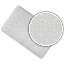 Ankras paklodė  su guma 120x60 žvaigždynas pilka