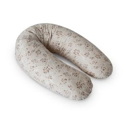 CebaBaby maitinimo pagalvė dżersej multi ruda gėlės W-880-000-828