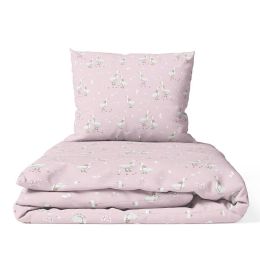 Ankras patalynė 2 d 135/100 40/60 žąsys rožinė