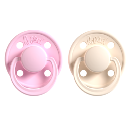 Rebael čiulptukai mono rožinis kreminis 2vnt dydis 1