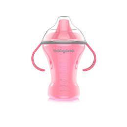 Babyono puodelis neišsiliejantis kietu snapeliu NATURAL NURSING 260 ml