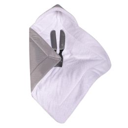 Apsildāms guļammaiss autokrēsliņa "WARM VELVET" 80x80 cm pelēks