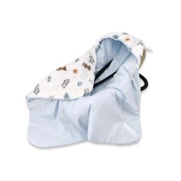 Pledas vokelis automobilinei kėdutei "Forest family beige" 