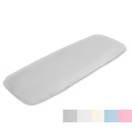 Bambukinė paklodė su guma kūdikiui 50x82 (galima rinktis spalvą)