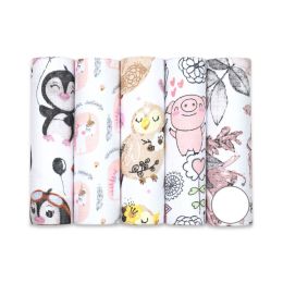 Vystyklai kūdikiui - 5 dalių komplektas "Nr 9-Girl"