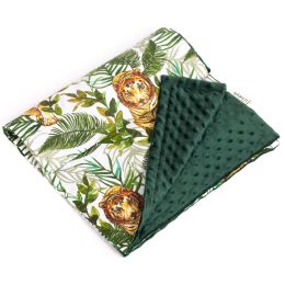 Bērnu pleds 100x75cm "Tiger" zaļš 