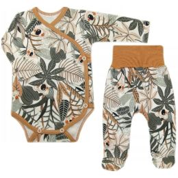 Bērnu komplektiņš no 2 daļam "Tropics brown" 
