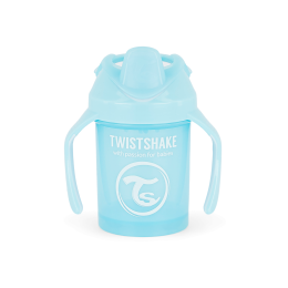 Twistshake puodelis mini mėlynas nuo 4mėn 230 ml 78268