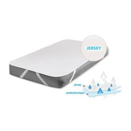 Ūdensnecaurlaidīgs Jersey matrača aizsargs 60x120 BabyMatex