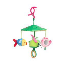 Pakabinamas žaislas kūdikiui "Owl blue"