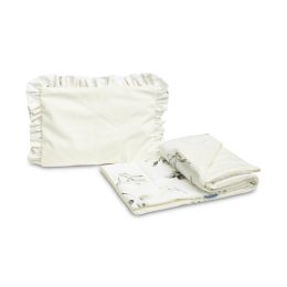 Komplekts "Natural lilia" pleds 56x76 cm un spilvens 36x28 cm