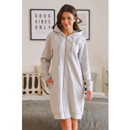 Moteriška suknelė "Lines" grey