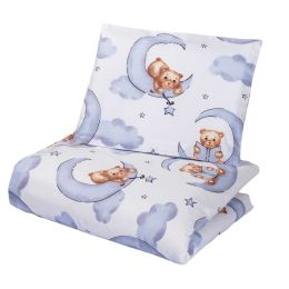 Bērnu gultas veļa ratiem "LUNAR BEAR"