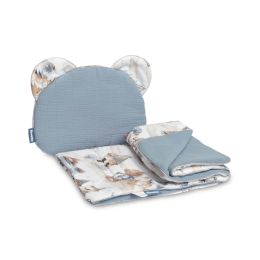 Komplekts "Natural lilia" pleds 56x76 cm un spilvens 36x28 cm