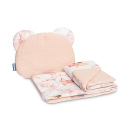 Komplekts "Natural lilia" pleds 56x76 cm un spilvens 36x28 cm