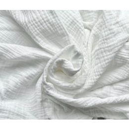 Muslīna palags berniem 120x60 "Soft as a cloud" - balts