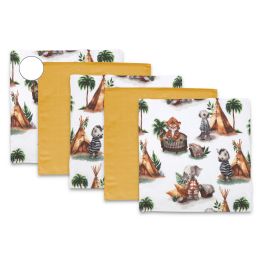 Muslīna mini autiņi komplekts "Mini" 5 gab. 38x38 cm