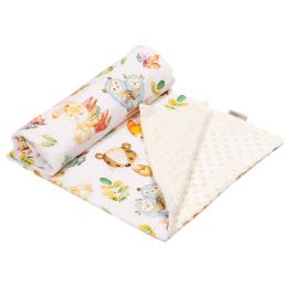 Bērnu pleds 100x75cm "Companions"  bēšs