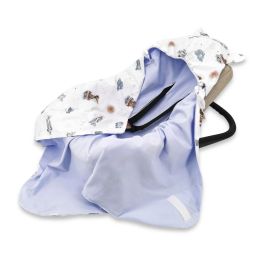 Pledas vokelis automobilinei kėdutei "Forest family beige" 