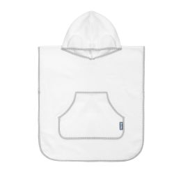 Pončas vaikams / kūdikiams "Water" 55x60 cm WHITE