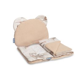 Komplekts "Natural lilia" pleds 56x76 cm un spilvens 36x28 cm