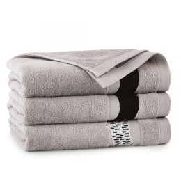 Dvielis (Ēģiptes kokvilnas)  "Mufasa" 130X70 cm pelēks