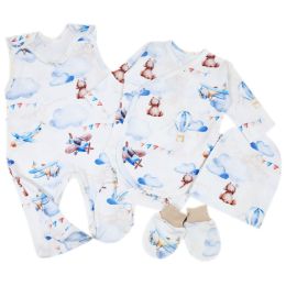 Bērnu komplektiņš no 5 daļam "Fox blue"