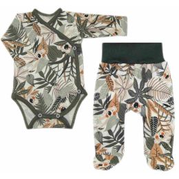 Drabužėliai kūdikiui "Jungle beige" 2 dalių 