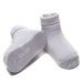 Kokvilnas zeķītes mazuļiem KIDS Med Pressure free pelēks