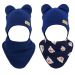 Zīdaiņu cepurīte ar šalli "Navy teddy" pārdošana tiešsaistē